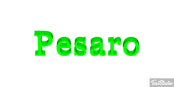 Pesaro Efekt tekstowy