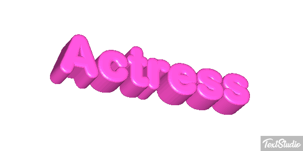 Actress Efecto de texto