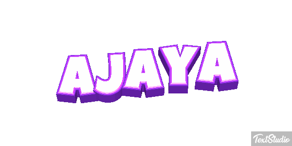 Ajaya Tekst effect
