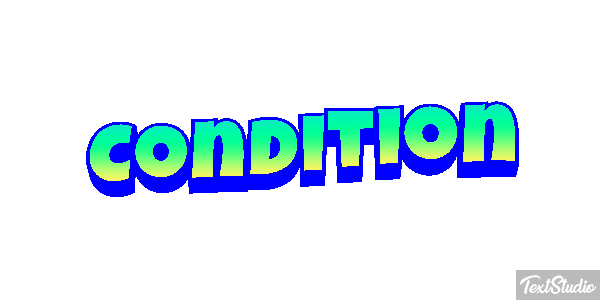 Condition Effet de texte