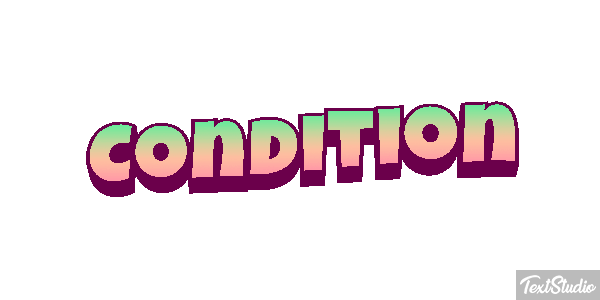 Condition Effet de texte