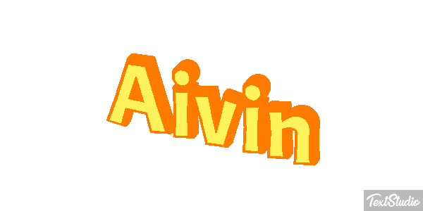 Aivin Tekst effect