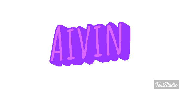 Aivin Tekst effect
