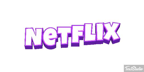 Netflix Text effect