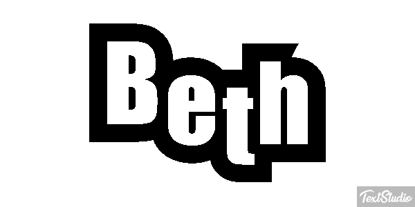 Beth テキスト効果