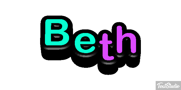 Beth テキスト効果