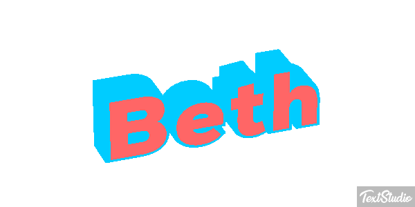 Beth テキスト効果