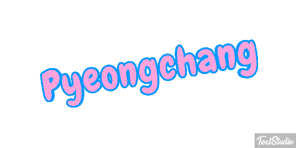 Pyeongchang Effetto testo