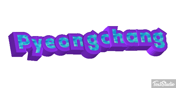 Pyeongchang Effetto testo