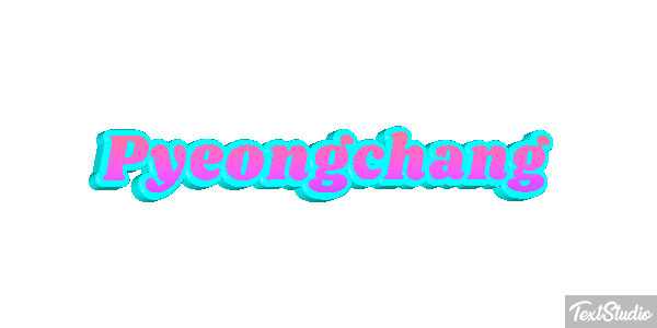 Pyeongchang Effetto testo