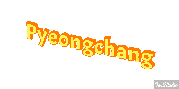 Pyeongchang Effetto testo