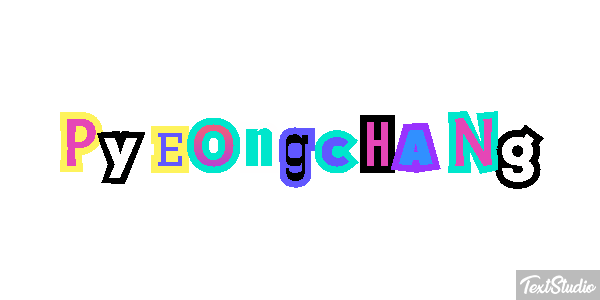 Pyeongchang Effetto testo
