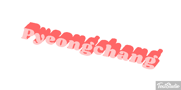 Pyeongchang Effetto testo