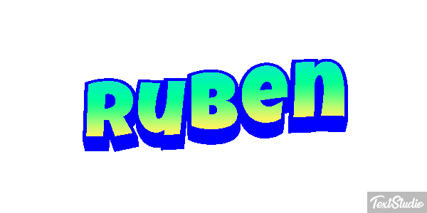 Ruben Efecto de texto