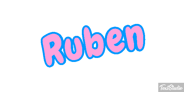 Ruben Efecto de texto