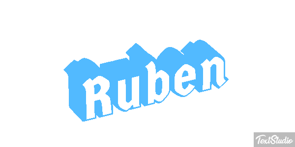 Ruben Efecto de texto