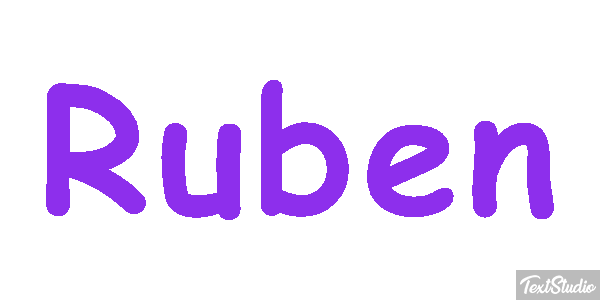 Ruben Efecto de texto