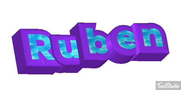 Ruben Efecto de texto