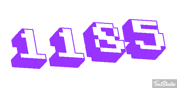 1185 Text effect