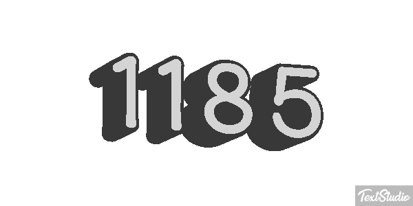 1185 Text effect