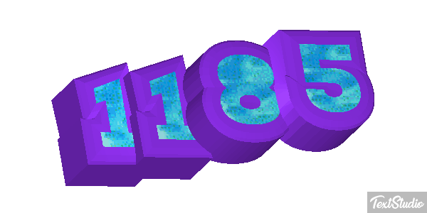 1185 Text effect