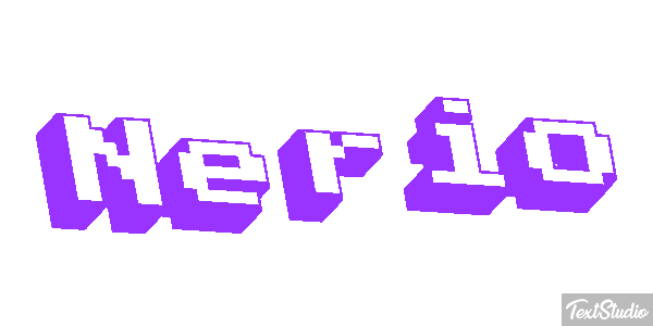 Nerio Text effect
