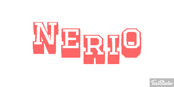 Nerio Text effect