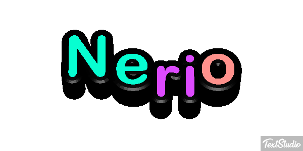 Nerio Text effect