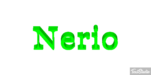 Nerio Text effect