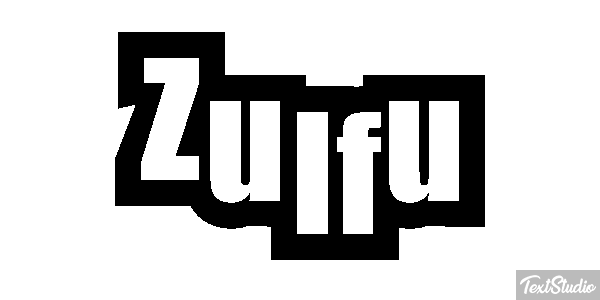 Zülfü Efecto de texto