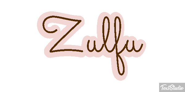 Zülfü Efecto de texto