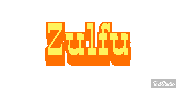 Zülfü Efecto de texto