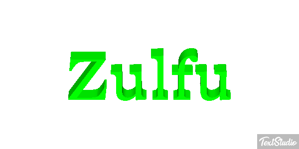 Zülfü Efecto de texto