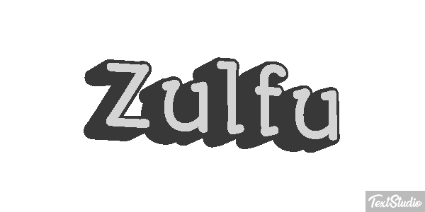 Zülfü Efecto de texto
