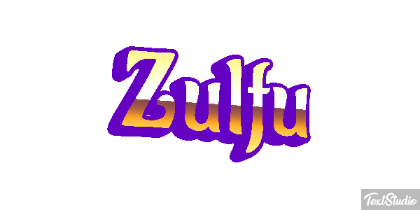 Zülfü Efecto de texto