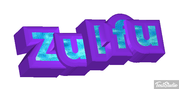 Zülfü Efecto de texto