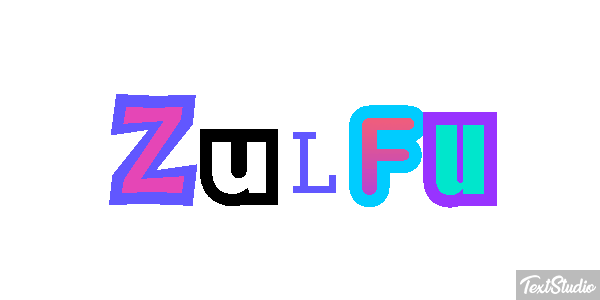 Zülfü Efecto de texto