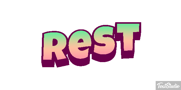 Rest Text effect