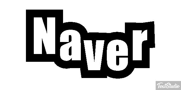 Naver Text effect