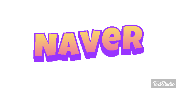 Naver Text effect