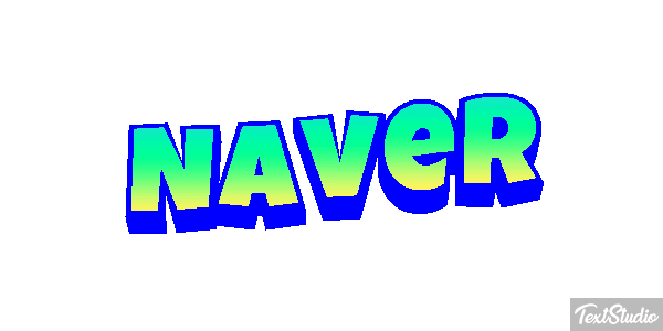 Naver Text effect