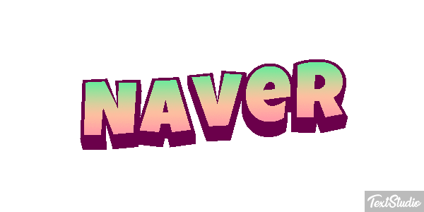 Naver Text effect