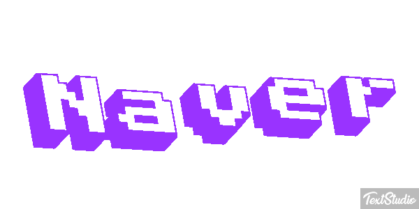 Naver Text effect