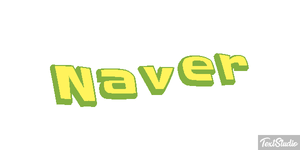 Naver Text effect