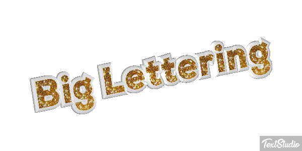 Big Lettering Effetto testo