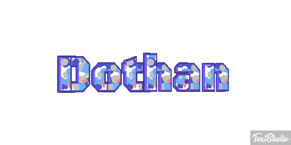 Dothan Tekst effect