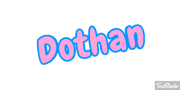 Dothan Tekst effect