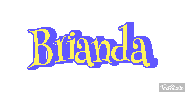 Brianda Text effect