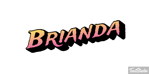 Brianda Text effect