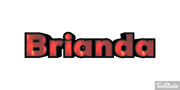 Brianda Text effect